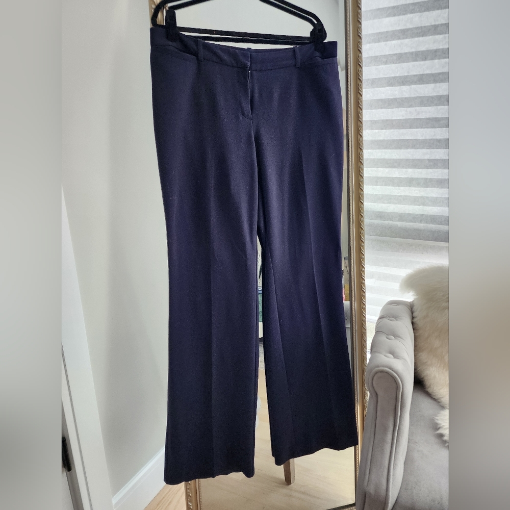 Worthington Curvy Fit Navy Trouser size 14L